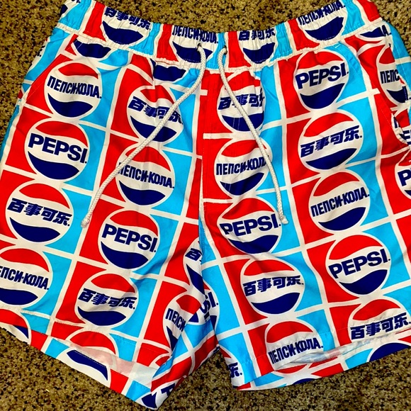 Pepsi swim shorts